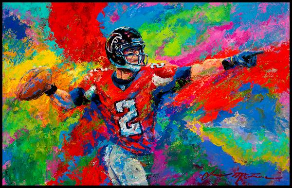 Matt Ryan Atlanta Falcons Art Football Quarterback